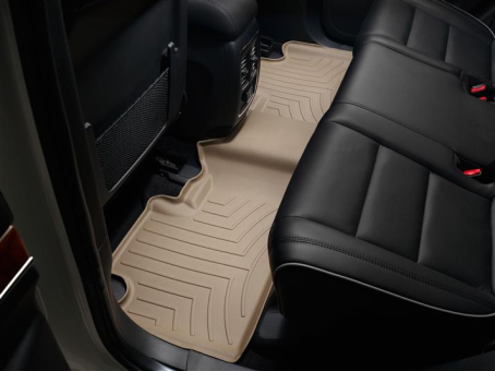 Коврики Weathertech Beige для Jeep Grand Cherokee (WK2) 2016-2021 (EU)(4 клипсы) - фото 4