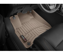 Коврики WeatherTech Beige для Toyota Highlander (mkII) 2007-2013 (не гибрид)(1-2 ряд)