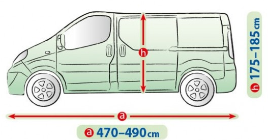Чехол-тент для автомобиля Kegel-Blazusiak Mobile Garage L480 Van - фото 2