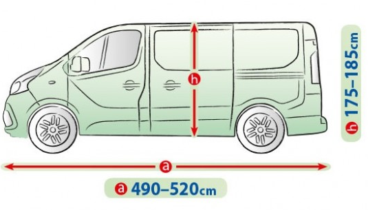 Чехол-тент для автомобиля Kegel-Blazusiak Mobile Garage L500 Van - фото 3