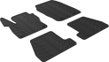Гумові килимки Gledring для Ford Focus (mkIII) 2015-2019 (GR 0553) - фото 1