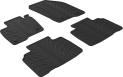 Резиновые коврики Gledring для Ford Edge (mkII) 2014&rarr; (АКПП) (GR 0557) - фото 1