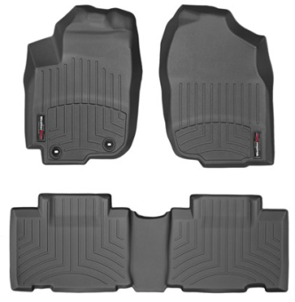 Коврики в салон WeatherTech Toyota RAV4 (mkIV) 2012-2018 (гибрид) - фото 1
