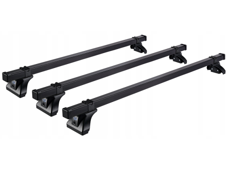 Багажник Cruz посилений для Renault Trafic (mkIII); Fiat Talento (mkII); Nissan NV300 (mkI) 2014&rarr;; Opel Vivaro (mkII)(B) 2014-2018 в штатні місця (3 дуги) - фото 1