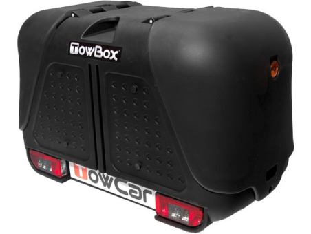 Автомобильный бокс c платформой на фаркоп TowBox V2 Black - фото 3