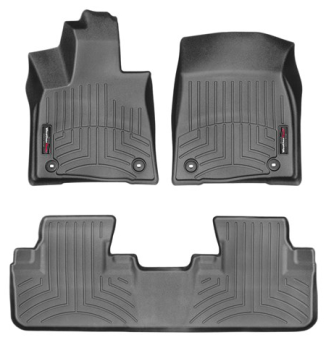 Коврики Weathertech Black для Lexus RX (mkIV) 2015-2022 - фото 2