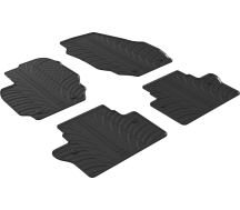 Резиновые коврики Gledring для Volvo V70 (mkIII) 2007-2016 / XC70 (mkIII) 2007-2016 (GR 0389)