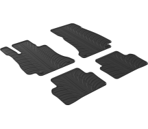 Резиновые коврики Gledring для Mercedes-Benz E-Class (W213; S213) 2016-2023 (GR 0505)