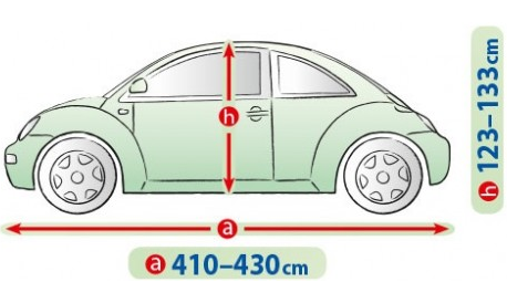 Чехол-тент для автомобиля Kegel-Blazusiak Mobile Garage L Beetle - фото 3