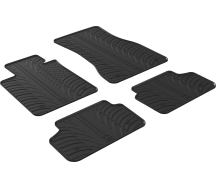 Резиновые коврики Gledring для BMW 5-series (G30; G31; F90) 2016-2023 (GR 0497)