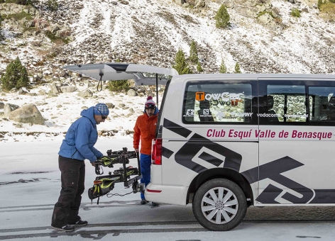 Крепление для лыж и сноубордов на фаркоп TowCar Aneto - фото 10