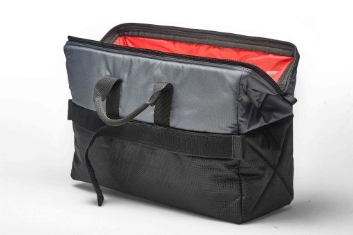 Дорожня сумка-органайзер для автомобіля ТрендБай Дампін 35, чорний/сірий - фото 3