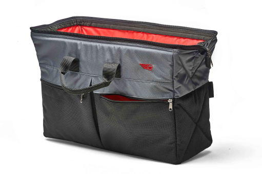 Дорожня сумка-органайзер для автомобіля ТрендБай Дампін 35, чорний/сірий - фото 5