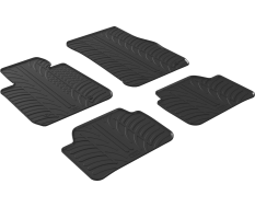 Резиновые коврики Gledring для BMW 1-series (F20; F21) 2011-2019 (GR 0349)