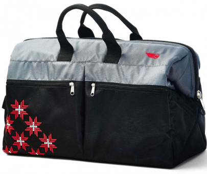 Дорожня сумка-органайзер для автомобіля ТрендБай Дампін 35, вишиванка - фото 1