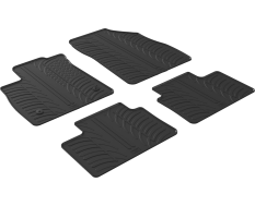 Резиновые коврики Gledring для Renault Talisman (mkI) 2015-2022 (GR 0058)