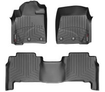 Килимки Weathertech Black для Toyota Land Cruiser (J200) 2012-2021; Lexus LX (mkIII) 2012-2021 (4 кріплення, що крутяться)