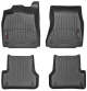 Коврики Weathertech Black для Audi A6/S6/RS6 (mkIV)(C7) 2011-2018 / A7/S7/RS7 (mkI) 2010-2018 - фото 1