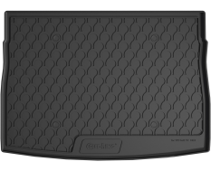 Резиновый коврик в багажник Gledring для Volkswagen Golf Sportsvan (mkI) 2014-2020 (верхний уровень)(багажник) (GR 1021)