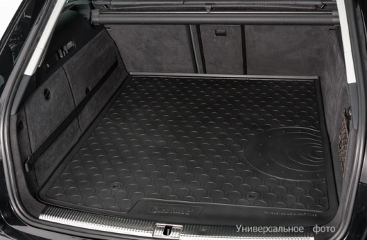 Резиновый коврик в багажник Gledring для Volkswagen Tiguan (mkI) 2007-2016 (верхний)(багажник) (GR 1023) - фото 2