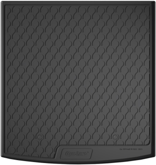 Резиновый коврик в багажник Gledring для Volkswagen Golf (mkVI) 2008-2014 (универсал)(багажник) (GR 1031) - фото 1