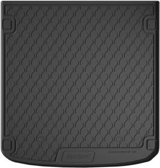 Гумовий килимок в багажник Gledring для Audi A4/S4/RS4 (mkV)(B9) 2015-2023 (універсал)(багажник) (GR 1109) - фото 1