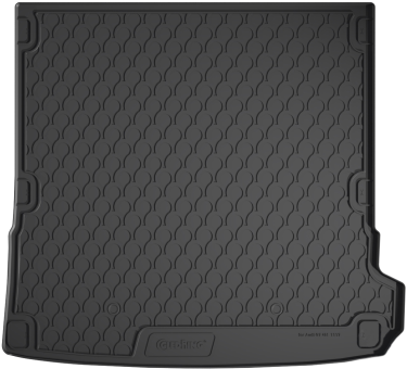 Резиновый коврик в багажник Gledring для Audi Q7/SQ7 (mkII) 2015&rarr; (5 мест)(багажник) (GR 1117) - фото 1