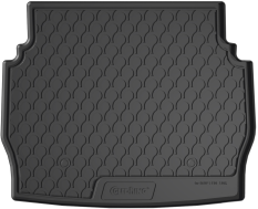 Гумовий килимок в багажник Gledring для BMW 1-series (F20) (5-дв.) 2011-2015 (багажник) (GR 1205)