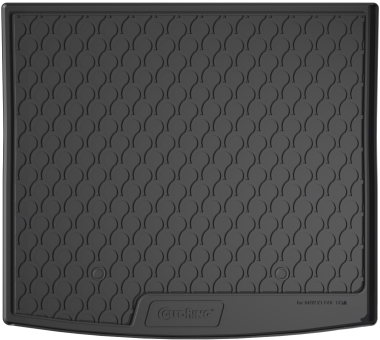 Резиновый коврик в багажник Gledring для BMW X1 (F48) 2015-2022 (2 ряд без регулировок)(багажник) (GR 1210) - фото 1