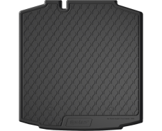 Резиновый коврик в багажник Gledring для Skoda Rapid (mkI) 2012-2019; Seat Toledo (mkIV) 2012-2019 (лифтбек)(нижний)(багажник) (GR 1507)