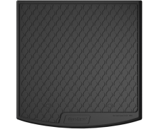 Резиновый коврик в багажник Gledring для Seat Leon (mkIII) 2012-2020 (универсал)(с двухуровневым полом)(верхний уровень)(багажник) (GR 1803)