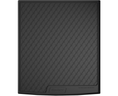 Резиновый коврик в багажник Gledring для Skoda Superb (mkIII) 2015-2023 (универсал)(с двухуровневым полом)(верхний уровень)(багажник) (GR 1501)
