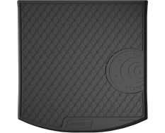 Резиновый коврик в багажник Gledring для Volkswagen Touran (mkI) 2003-2015 (5 мест)(нижний)(багажник) (GR 1017)