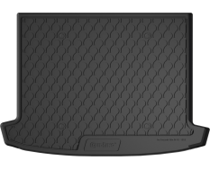 Гумовий килимок в багажник Gledring для Renault Clio (mkIV) 2012-2020 (універсал)(верхній рівень)(багажник) (GR 1555)
