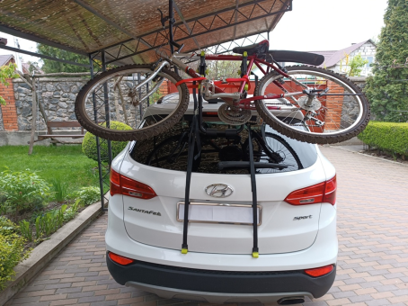 Крепление для одного велосипеда на крышку багажника Inter Pack Koliber - фото 20