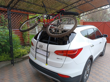 Крепление для одного велосипеда на крышку багажника Inter Pack Koliber - фото 19