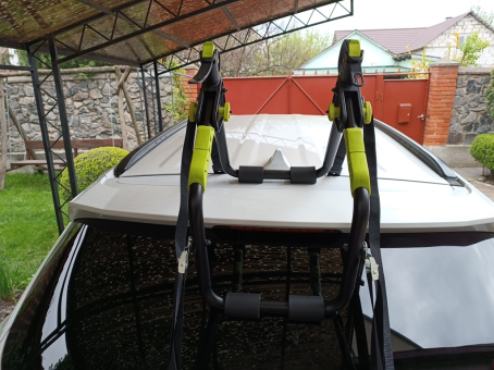 Крепление для одного велосипеда на крышку багажника Inter Pack Koliber - фото 35