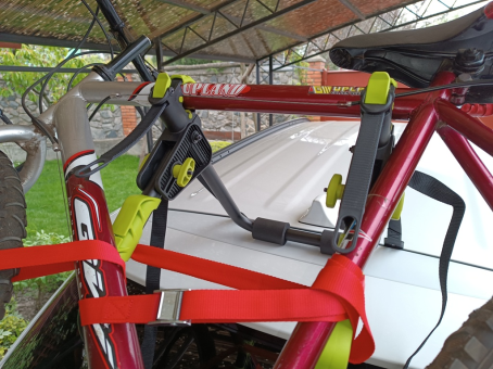 Крепление для одного велосипеда на крышку багажника Inter Pack Koliber - фото 27