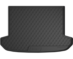 Резиновый коврик в багажник Gledring для Kia Sportage (mkIV) 2015-2018 (без двухуровневого пола)(верхний)(багажник) (GR 1451)