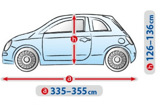 Автомобильный тент Kegel Basic Garage S3 Hatchback - фото 3
