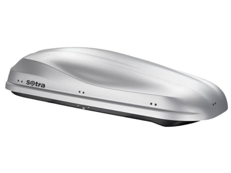 Бокс на крышу Sotra Altro 460 DS Grey - фото 1