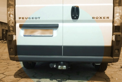 Фаркоп Hakpol для Citroen Jumper / Peugeot Boxter / Fiat Ducato, 06- , условно-съемный - фото 3