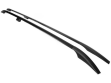 Рейлінги чорні на дах Mercedes Vito / Viano (W639) 2003-2014, V-Class (W447) 2014&rarr; Elite Black (пластикові кінцевики) - фото 2
