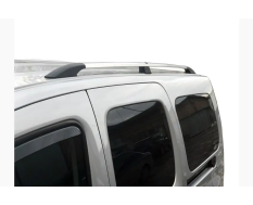 Рейлинги на крышу автомобиля Renault Kangoo II 2008-2021 (пластиковые концевики) Рейлинги на крышу автомобиля Renault Kangoo II 2008-2021 (пластиковые концевики)
