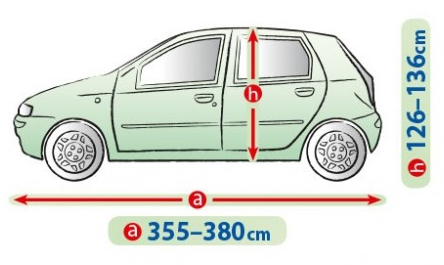 Чехол-тент для автомобиля Kegel Perfect Garage M1 Hatchback - фото 3
