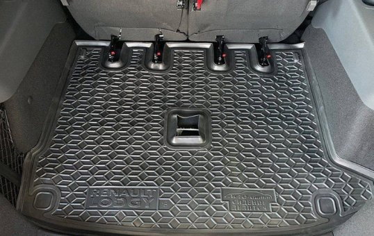 Коврик в багажник Avto-Gumm Renault Lodgy, 18 - (с раздельной сидушкой) - фото 3