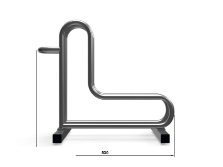 Велопарковка для 1-го велосипеда Krosstech Rad-1 - фото 6