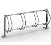 Велопарковка на ножках для 4-х велосипедов Krosstech Echo-4 Pion
