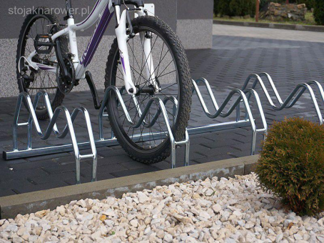 Велопарковка двустроння для 4-х велосипедов Krosstech Smile-4 - фото 3