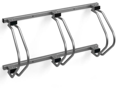 Велопарковка для 3-х велосипедов Krosstech Echo-3 Wall - фото 1